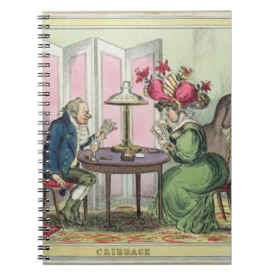 Cribbage, gepubliceerd door Thomas McLean, Londen Notitieboek