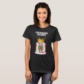 Cribbage reine femme Cribbage Tshirt femmes Cribba (Devant entier)