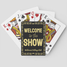 Cribbage Welkom bij de Show Persoonlijk Goud