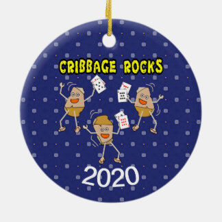 Cribbing Rocks Keramisch Ornament