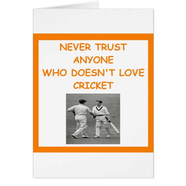 CRICKET (Voorkant)