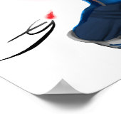 Cricket 2011 - Ondersteuning voor India Poster (Hoek)