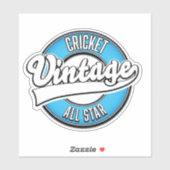 Cricket all star logo sticker (Vel)