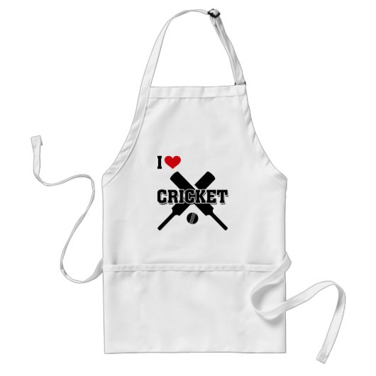 Cricket apron standaard schort (Voorkant)