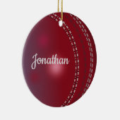 Cricket Ball Ornament (Rechts)