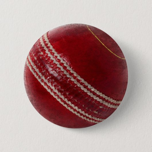 CRICKET BALL RONDE BUTTON 5,7 CM (Voorkant)