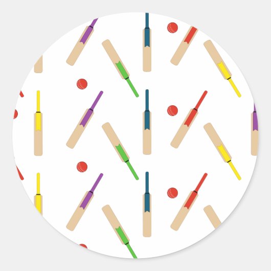 Cricket bats / balls Stickers (Voorkant)