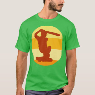 Cricket Batsman Design for Cricket Batsmen T-shirt