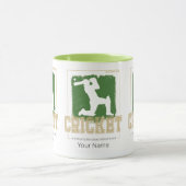 Cricket Batsman  Pitcher Speler Coach Mok (Midden)