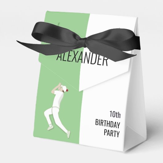 Cricket Bedankdoosjes (Voorkant Zijde)