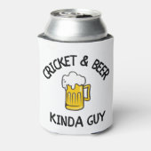 Cricket & biersoort blikjeskoeler (Blikje Achterkant)