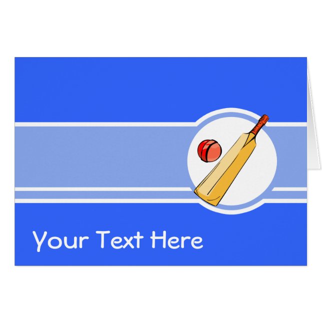 cricket; blauw (Voorkant Horizontaal)