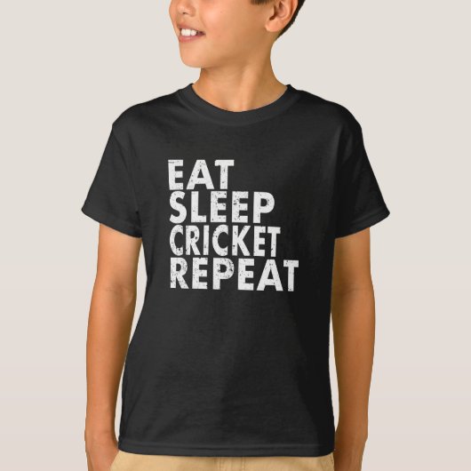 Cricket Bowler Bat Cricketer Gift T-shirt (Voorkant)