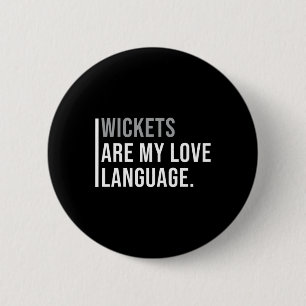 Cricket Bowler Meme Quote  Ronde Button 5,7 Cm
