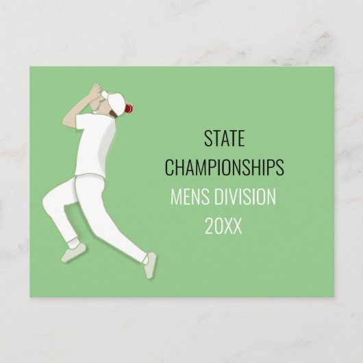 Cricket Briefkaart (Voorkant)