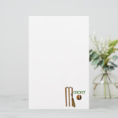 Cricket Briefpapier (Staand voorkant)