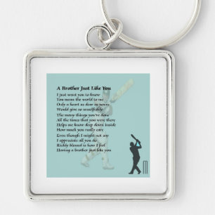Cricket - Broeder Poem Sleutelhanger