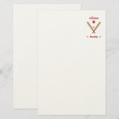 Cricket Buddy Briefpapier (Voorkant / Achterkant)