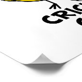 Cricket Chick Poster (Hoek)