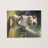 Cricket Craze: de grote wedstrijd van de cavia's Legpuzzel (Horizontaal)