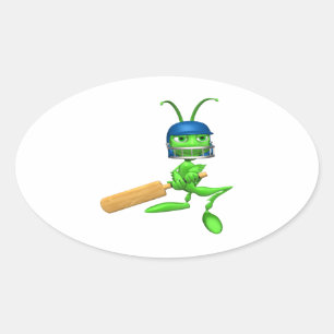 Cricket Cricket Ovale Sticker