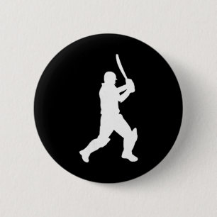 Cricket Cricketspeler Cricketers Tter T20 Test Cri Ronde Button 5,7 Cm