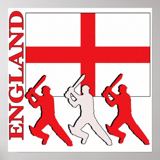 Cricket England Poster (Voorkant)