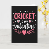 Cricket Est Ma Carte De La Saint-Valentin (Fleur jaune)