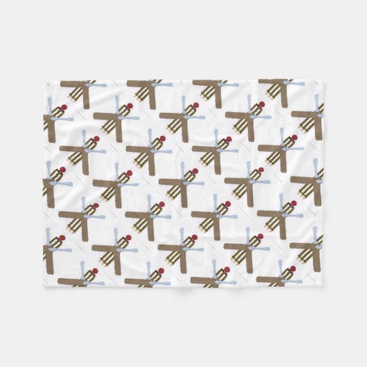 Cricket Fleece Blanket (Voorkant (Horizontaal))