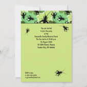 Cricket Floral Pattern Family Picnic Kaart (Voorkant)