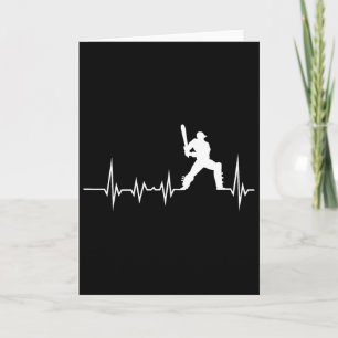 Cricket Hartslag Grafische Print Tee Voor Cricketl Kaart