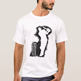 CRICKET IN BLACK SCRIBBLE T-SHIRT