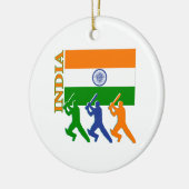 Cricket India Keramisch Ornament (Links)