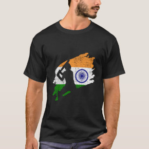 Cricket India Vlag Jersey  Gift T-shirt