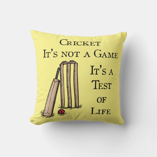 Cricket Kussen (Voorkant)