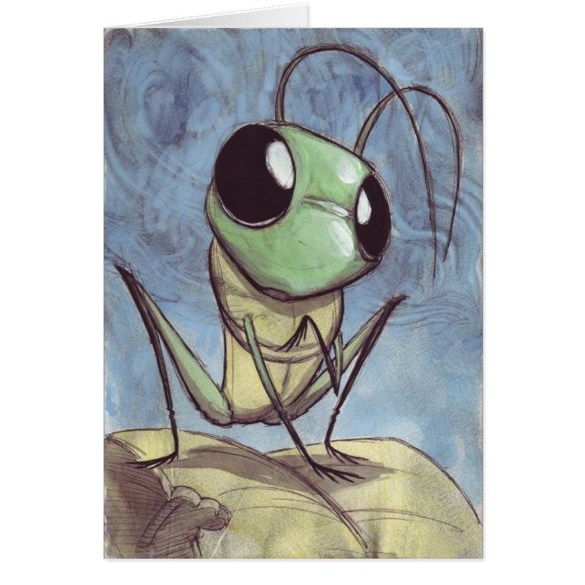 Cricket laid d'insecte (Devant)