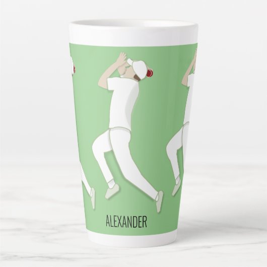 Cricket Latte Mok (Voorkant)