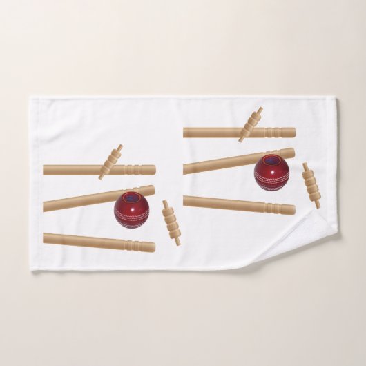 Cricket Le Jeu, (Serviette à main)