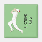 Cricket Magneet (Voorkant)