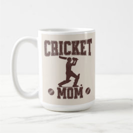 Cricket Mom Sportliefhebber Cricket Lover Moeder Koffiemok