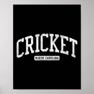 Cricket North Carolina Nc Js03 Hogeschool Universi Poster