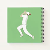 Cricket Notitieboek (Achterkant)