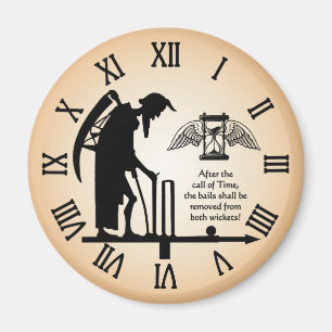 Cricket Old Father Time Magnet Magneet