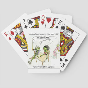 Cricket Opmopregels Grappig Pokerkaarten