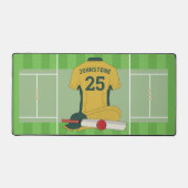 Cricket or / club vert ventilateur / joueur (Recto)