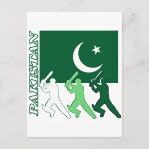 Cricket Pakistan Briefkaart