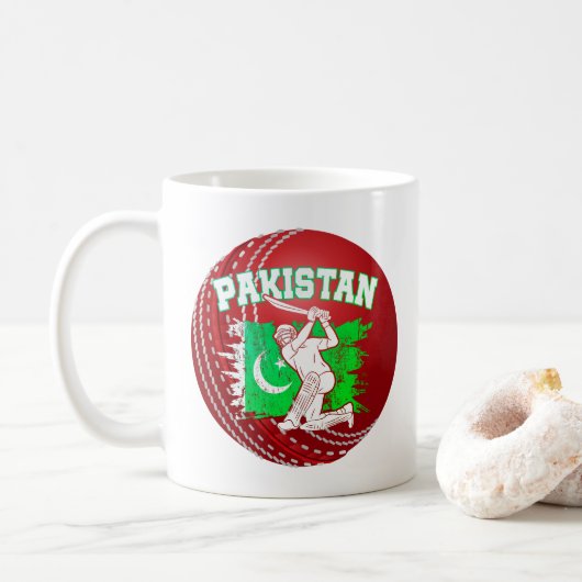 Cricket Pakistan Koffiemok (Met donut)