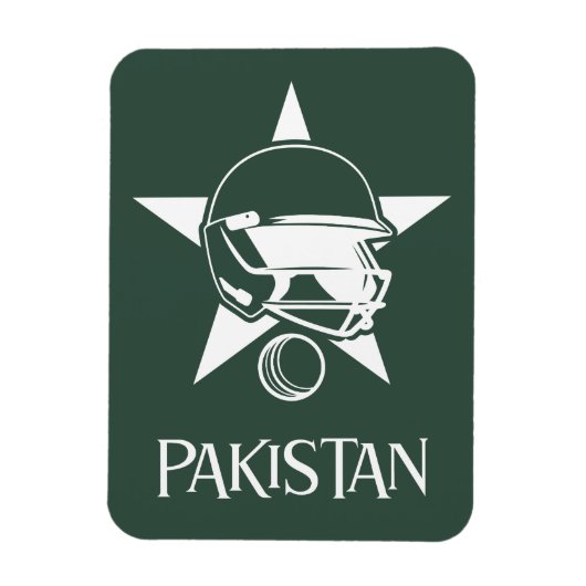 Cricket Pakistan Magneet (Verticaal)