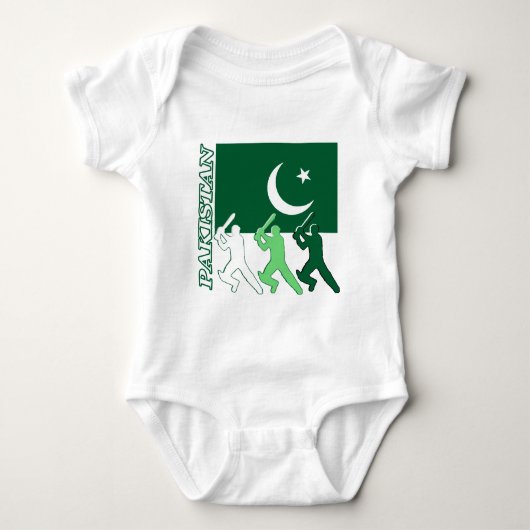 Cricket Pakistan Romper (Voorkant)