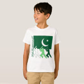 Cricket Pakistan T-shirt (Voorkant volledig)